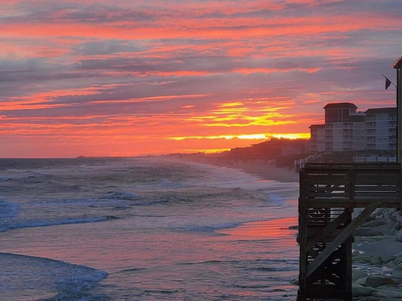 Villa Steps To The Ocean! 285 North Topsail Beach Exterior foto